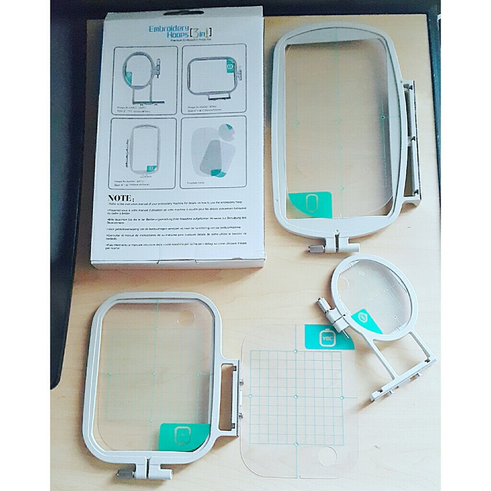 3-in-1 Embroidery Hoops - Picture 2 of 3
